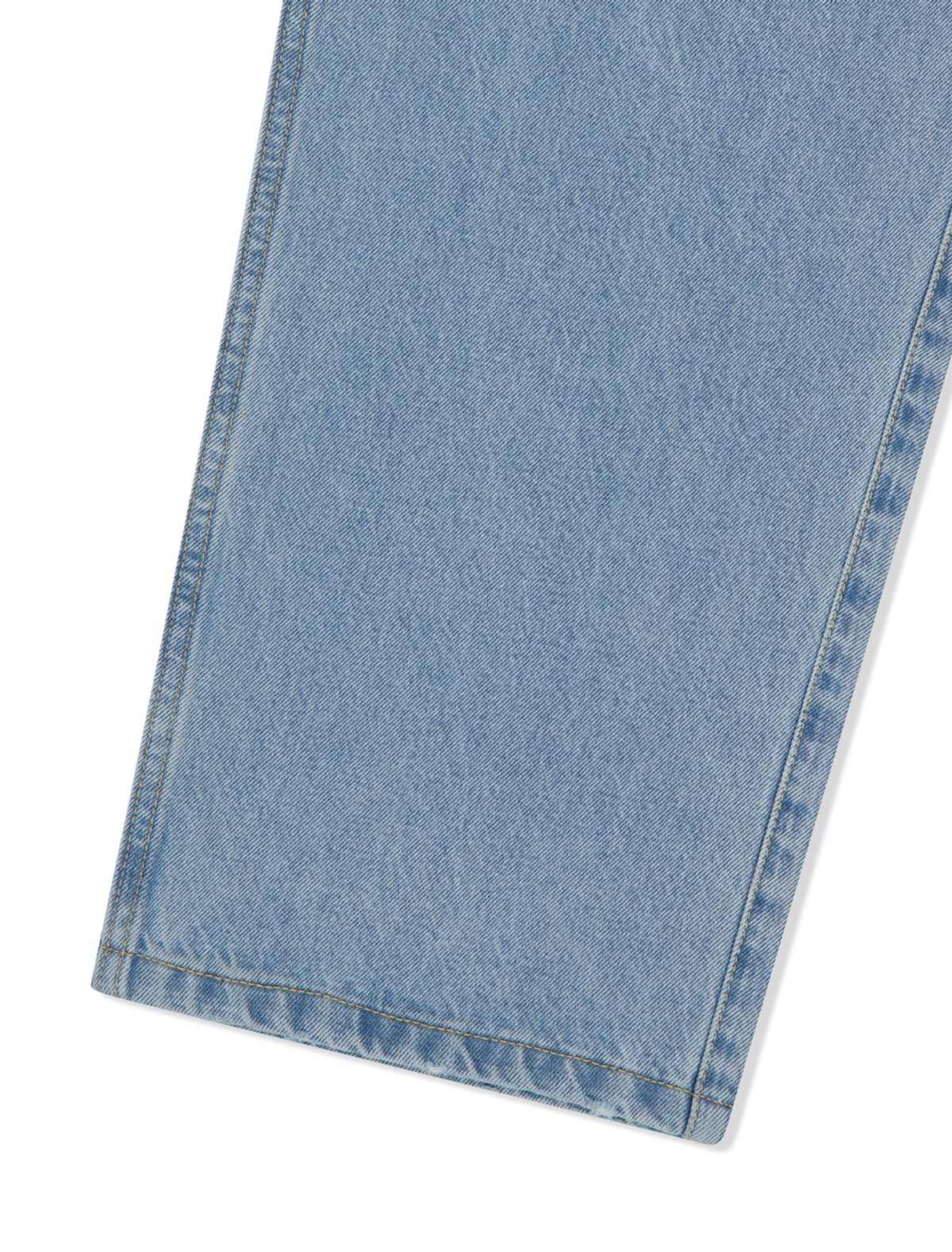 예스아이씨(YESEYESEE) Two Tucked Denim Pants Light Indigo