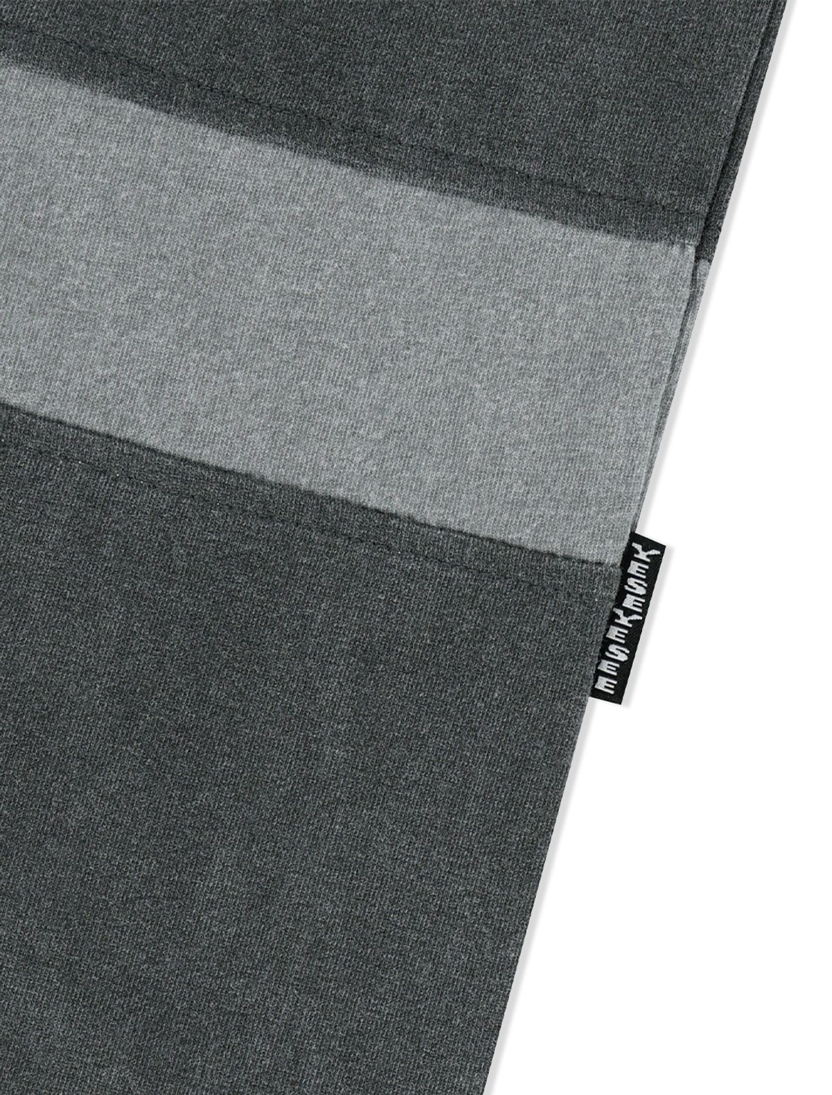 예스아이씨(YESEYESEE) Pigment Stripe L/S Charcoal