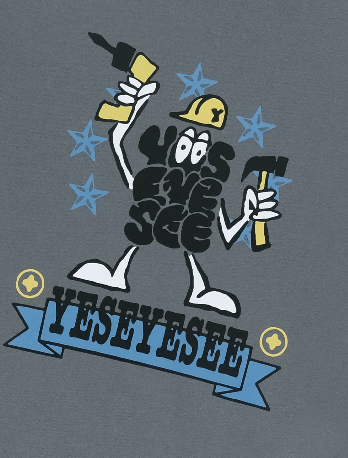 예스아이씨(YESEYESEE) Y.E.S Supplies L/S Dark Grey