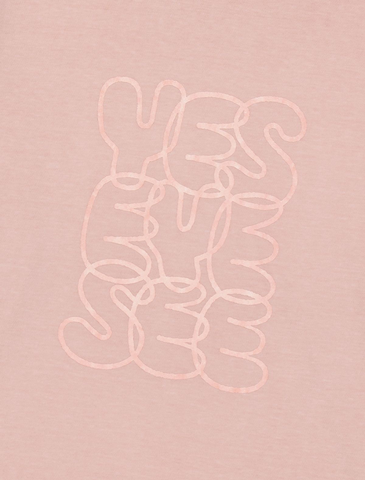 예스아이씨(YESEYESEE) C-Logo Pigment L/S Pink