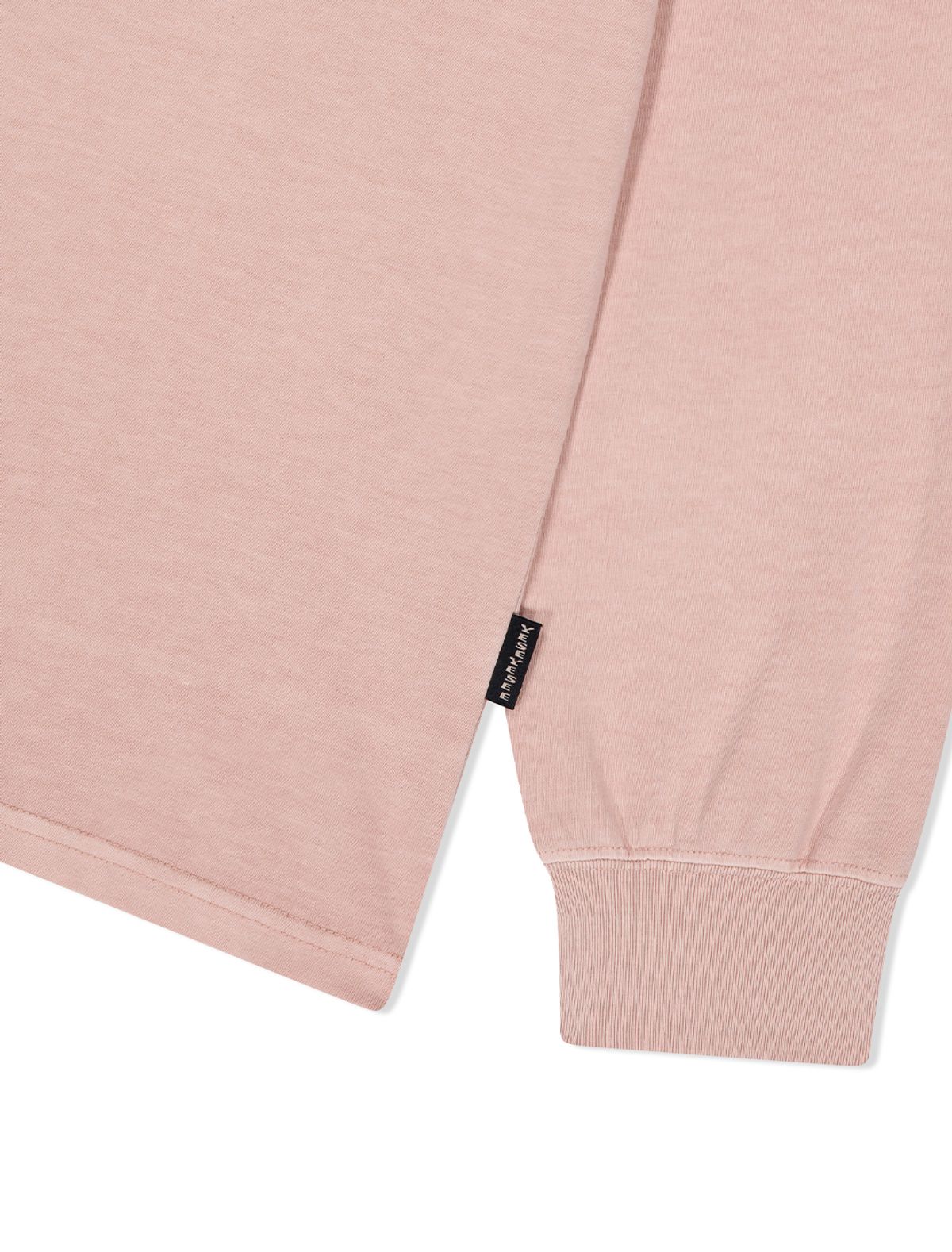 예스아이씨(YESEYESEE) C-Logo Pigment L/S Pink