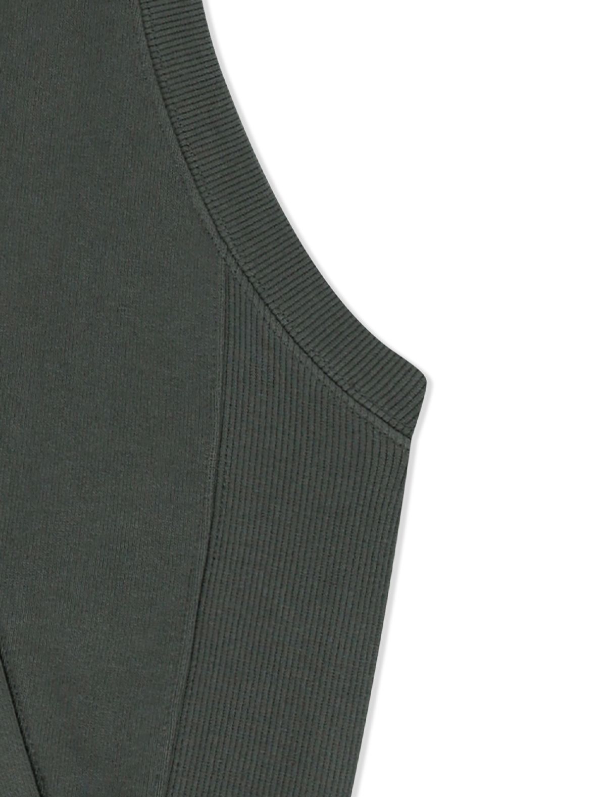 예스아이씨(YESEYESEE) Y.E.S Hooded Vest Khaki