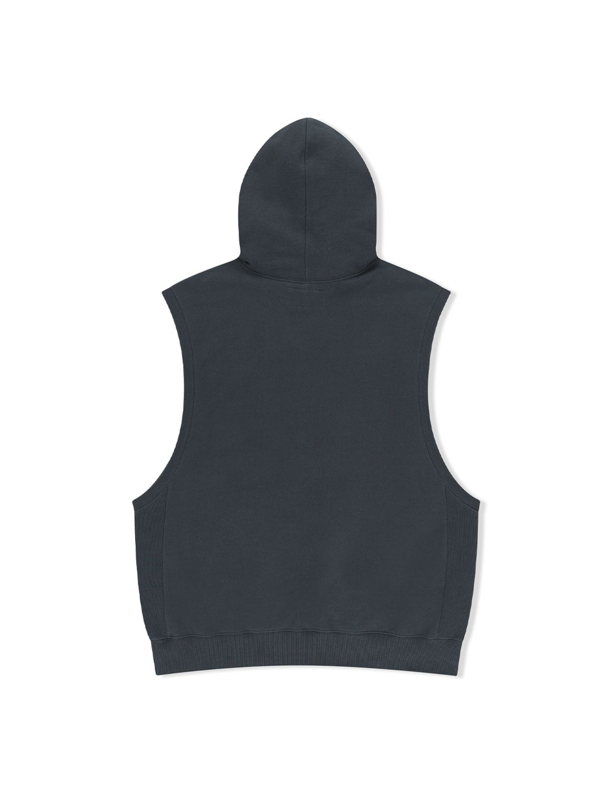 예스아이씨(YESEYESEE) Y.E.S Hooded Vest Charcoal