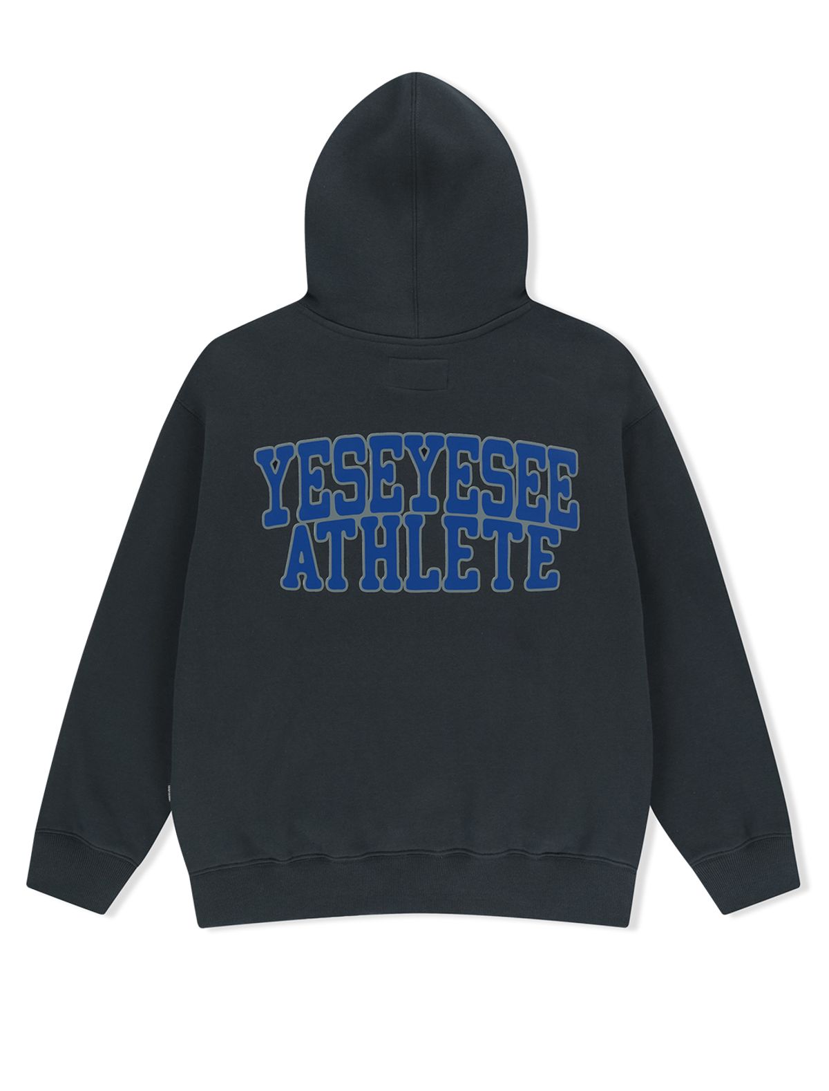 예스아이씨(YESEYESEE) Y.E.S Athlete Logo Hoodie Charcoal