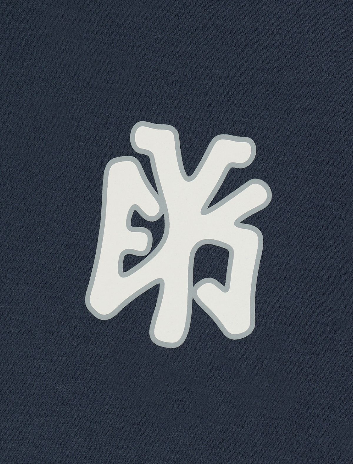 예스아이씨(YESEYESEE) Y.E.S Athlete Logo Hoodie Light Navy