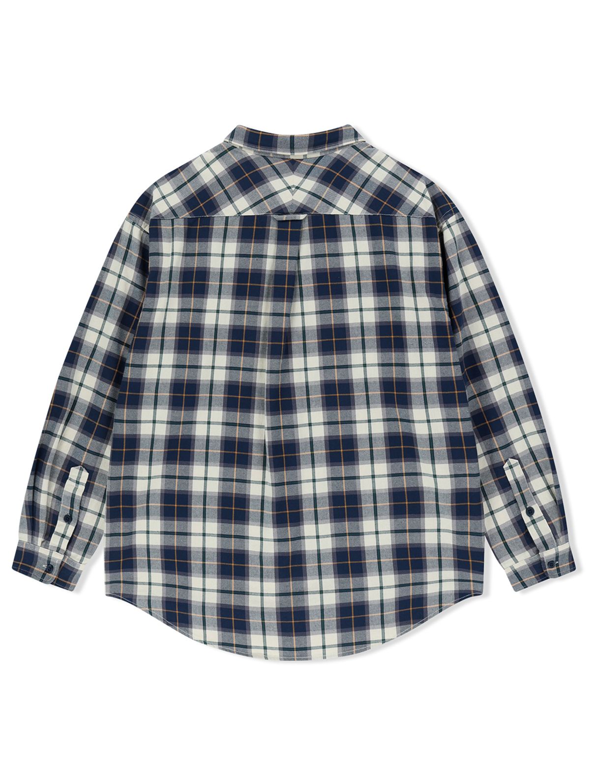 예스아이씨(YESEYESEE) Plop Check Shirt Blue