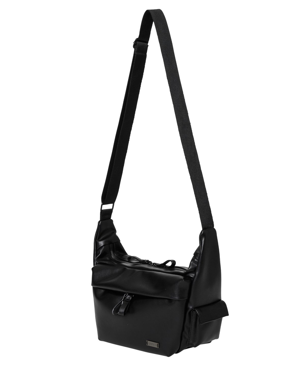 아조바이아조(AJOBYAJO) Paisley Scarf Cross Bag & Neck Wallet [BLACK]