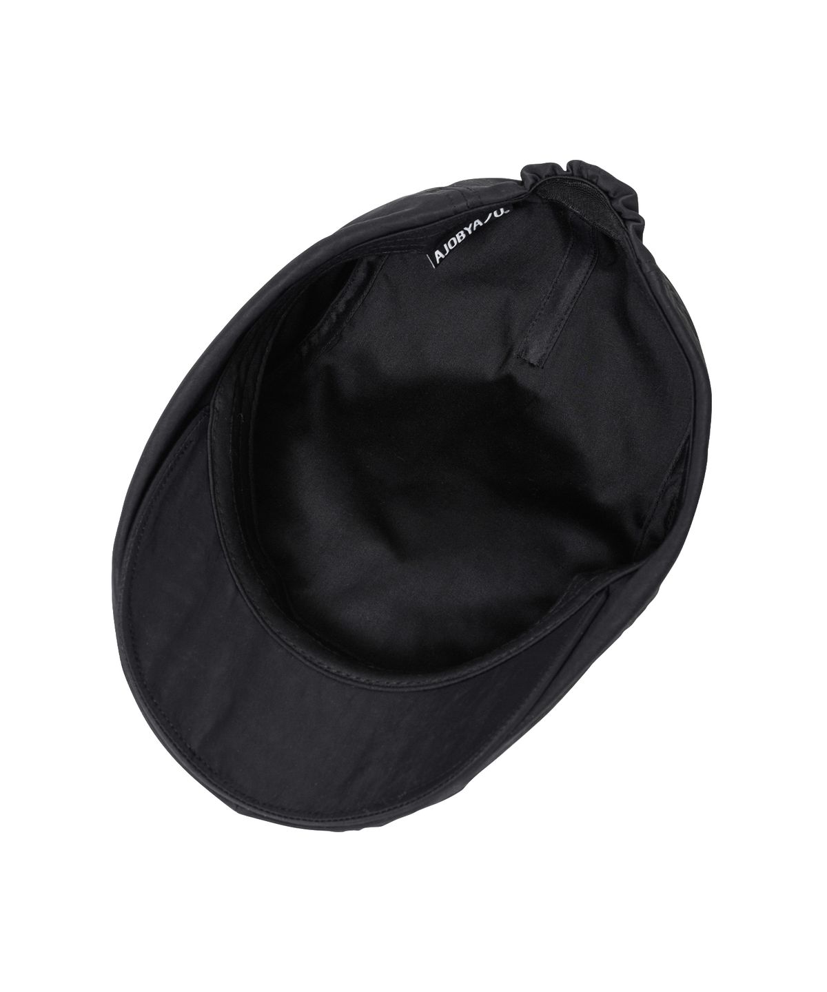 아조바이아조(AJOBYAJO) Tribal Logo Nylon Flat Cap [BLACK]