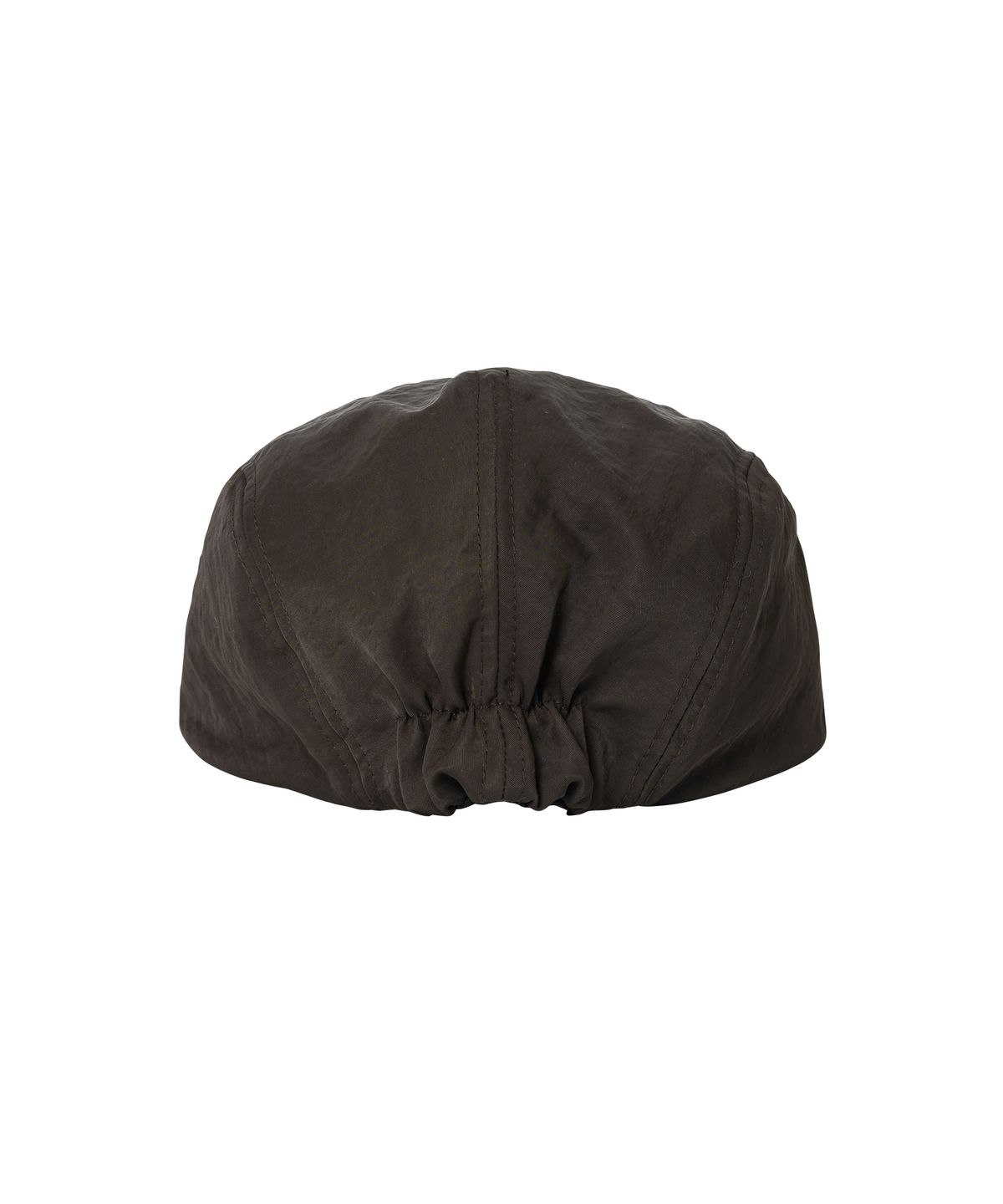 아조바이아조(AJOBYAJO) Tribal Logo Nylon Flat Cap [DARK BROWN]