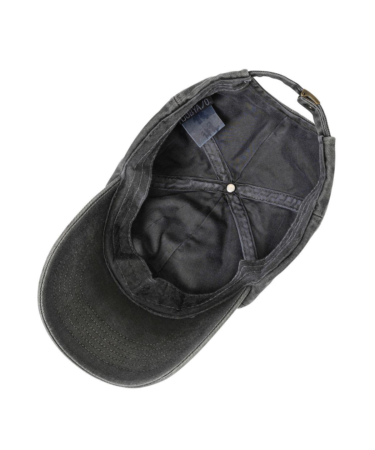 아조바이아조(AJOBYAJO) Wappen Washed Cap [CHARCOAL]