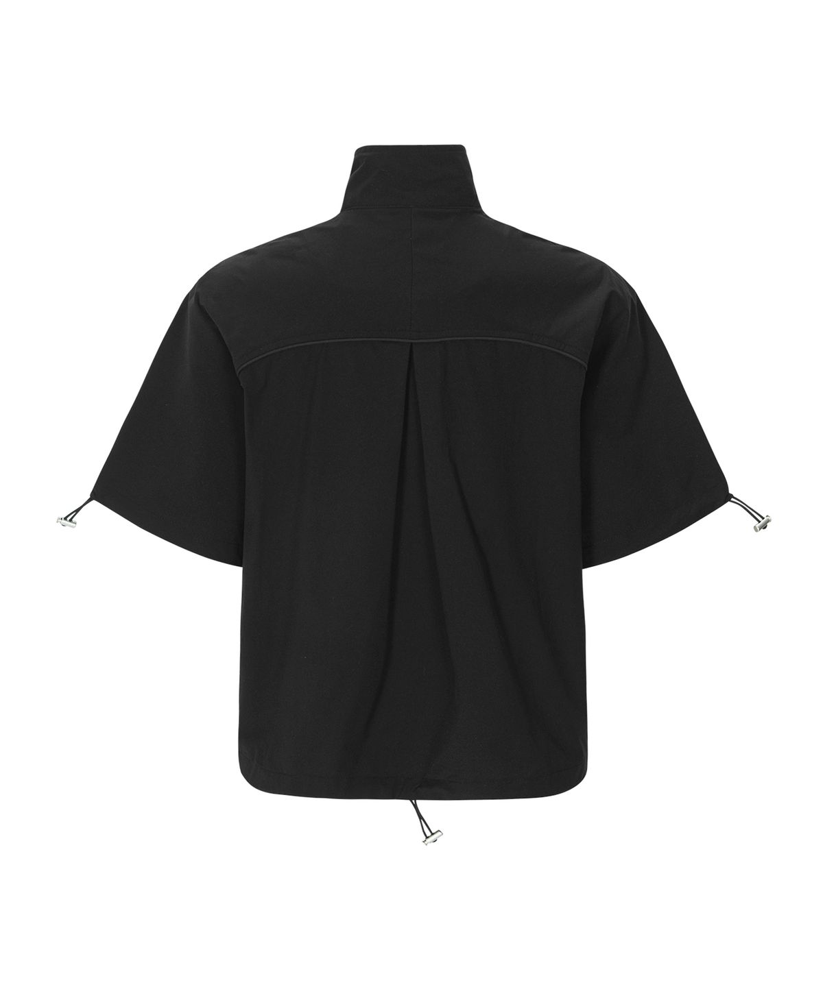 파이브아워스(5HOURS) CLOUD Volume String WINDBREAKER _ BLACK