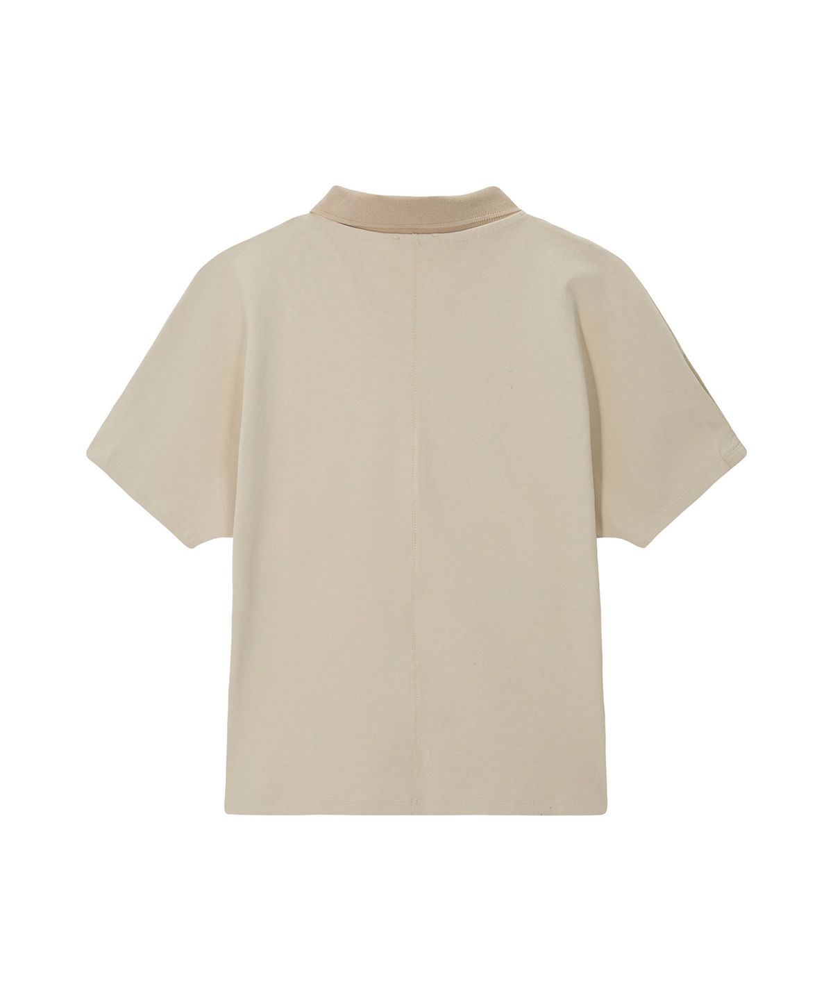 파이브아워스(5HOURS) VOLUME RAGLAN COLLAR-T _ BEIGE