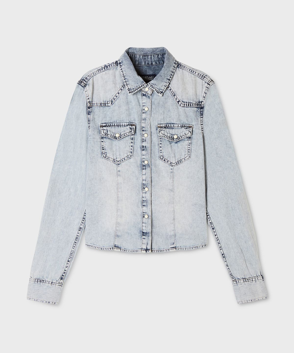 후아유(WHO.A.U) Western Point Denim Jacket(F) / WHYJG4931F