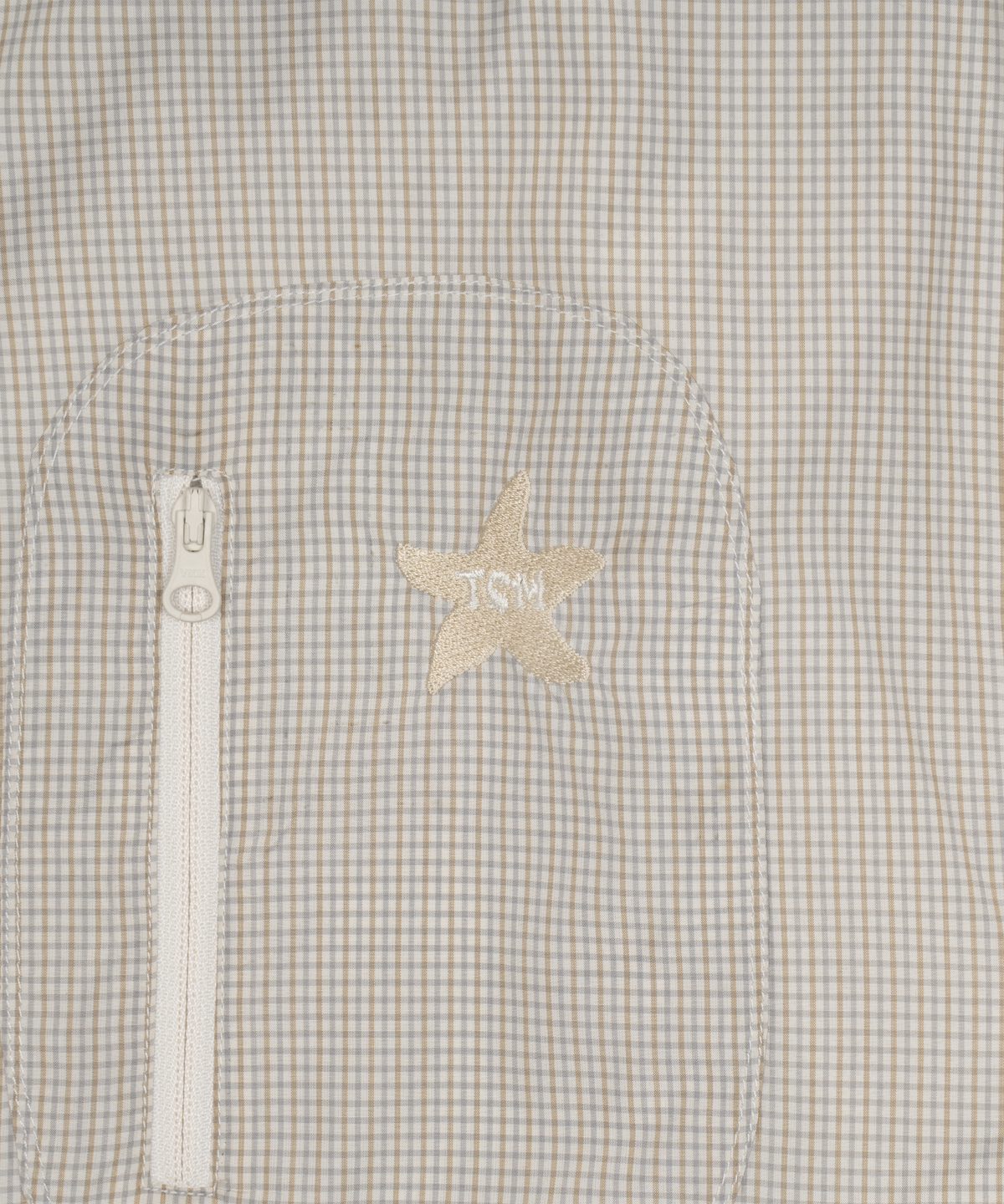 더콜디스트모먼트(THE COLDEST MOMENT) TCM starfish mini check windstopper (beige)