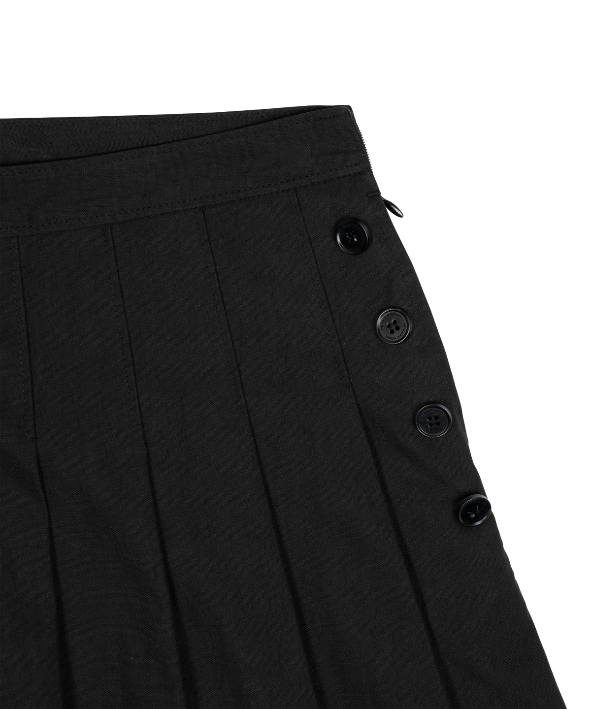 더콜디스트모먼트(THE COLDEST MOMENT) TCM skirt layered pants (black)