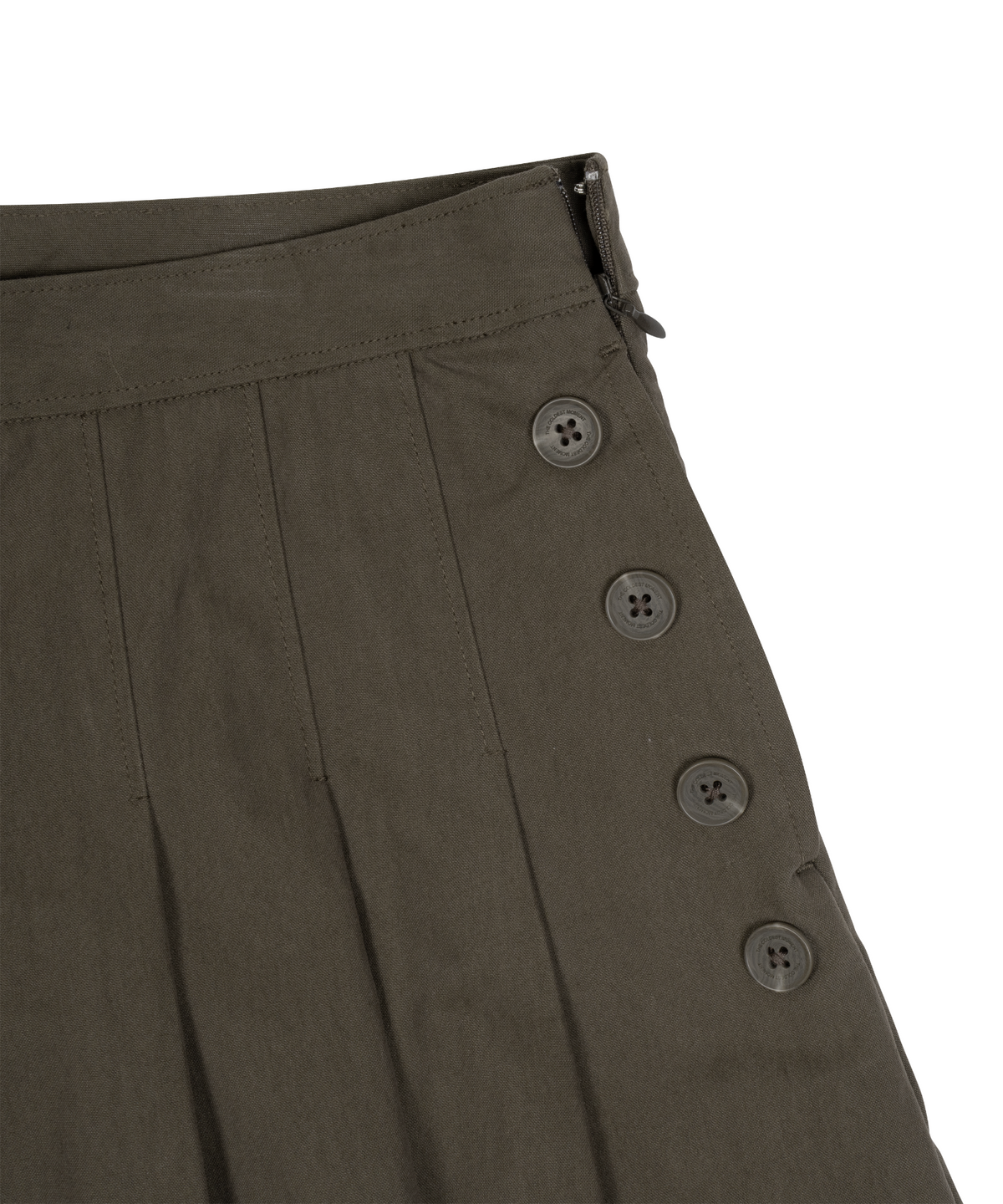 더콜디스트모먼트(THE COLDEST MOMENT) TCM skirt layered pants (brown)