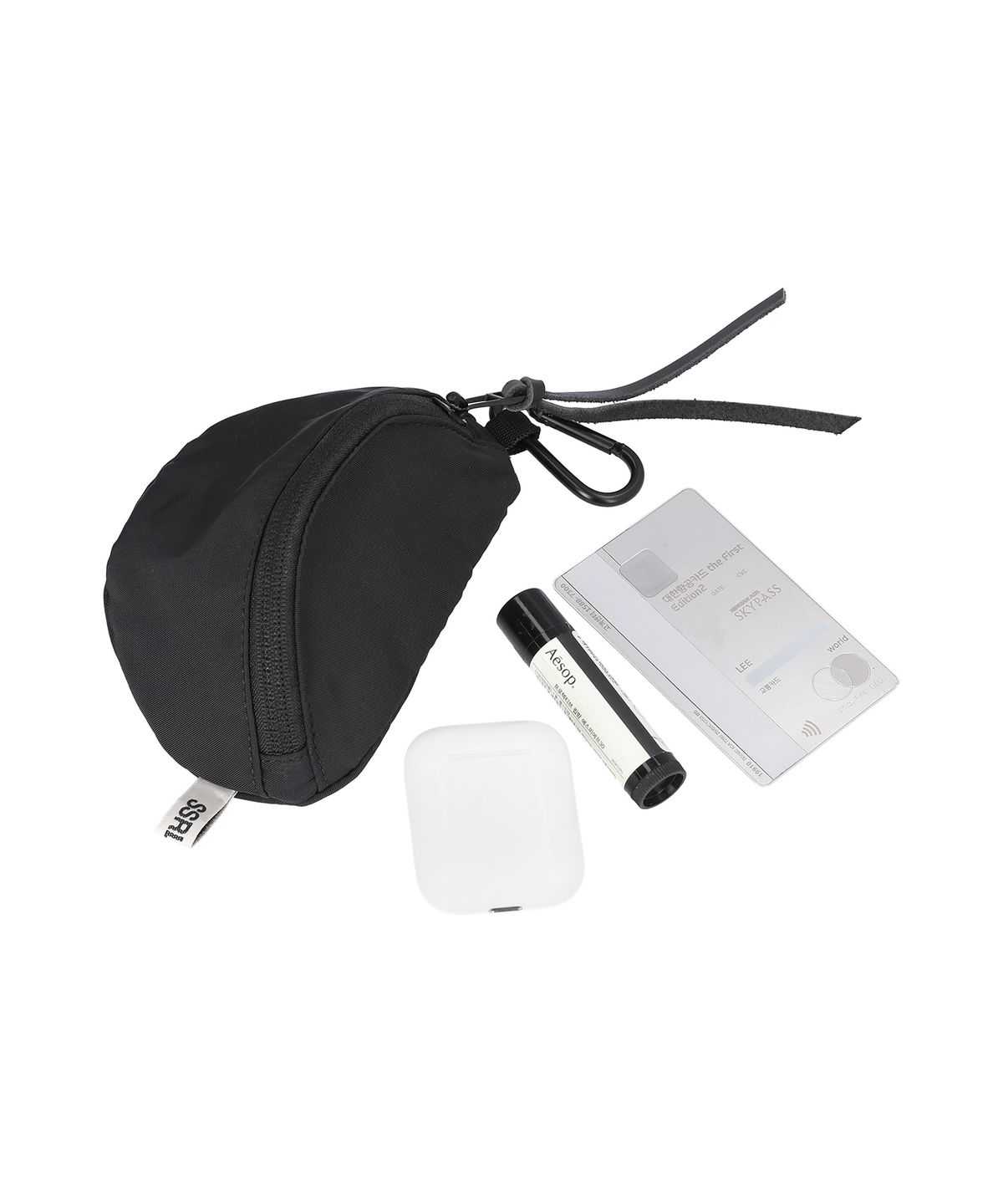 에스에스알엘(SSRL) Half Moon Pouch / Black