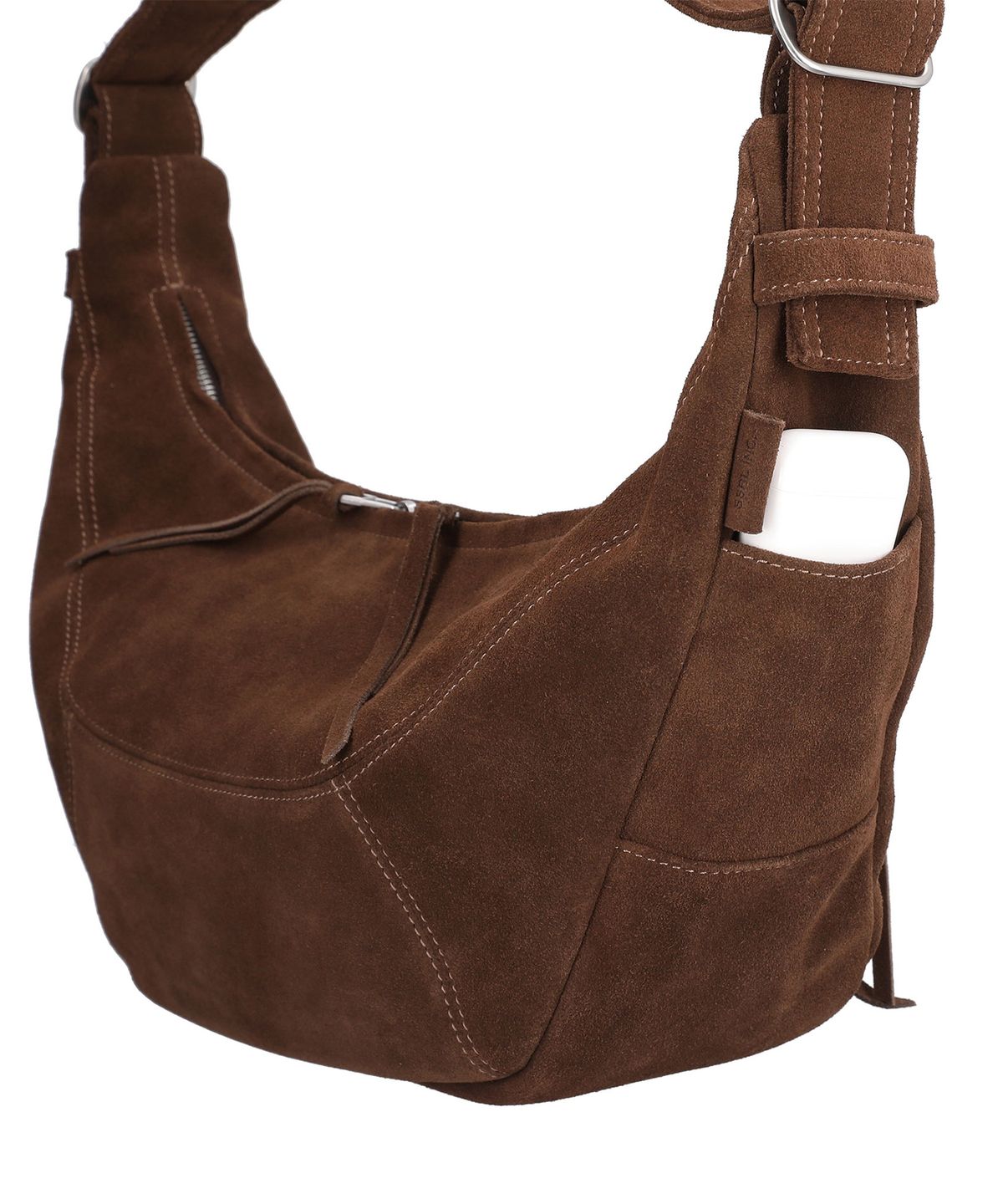 에스에스알엘(SSRL) Voyager Bag (Small) / Brown (Cow Suede)