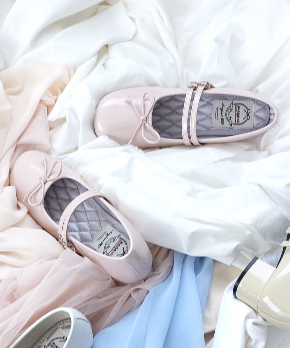 락피쉬웨더웨어(ROCKFISH WEATHERWEAR) SQUARE TOE TWO STRAP MARYJANES(4CM) - 5 colors