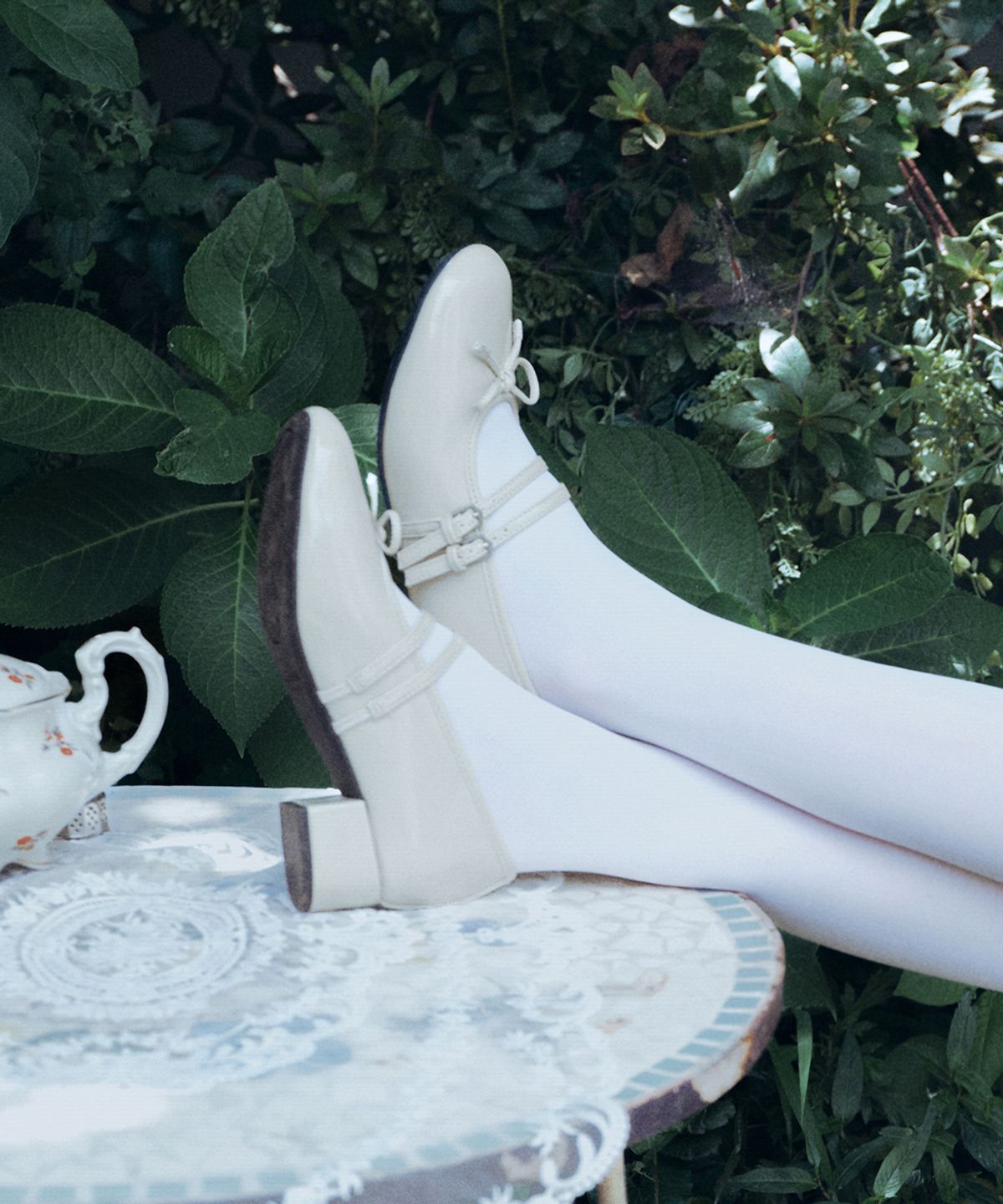 락피쉬웨더웨어(ROCKFISH WEATHERWEAR) SQUARE TOE TWO STRAP MARYJANES(4CM) - 4 colors