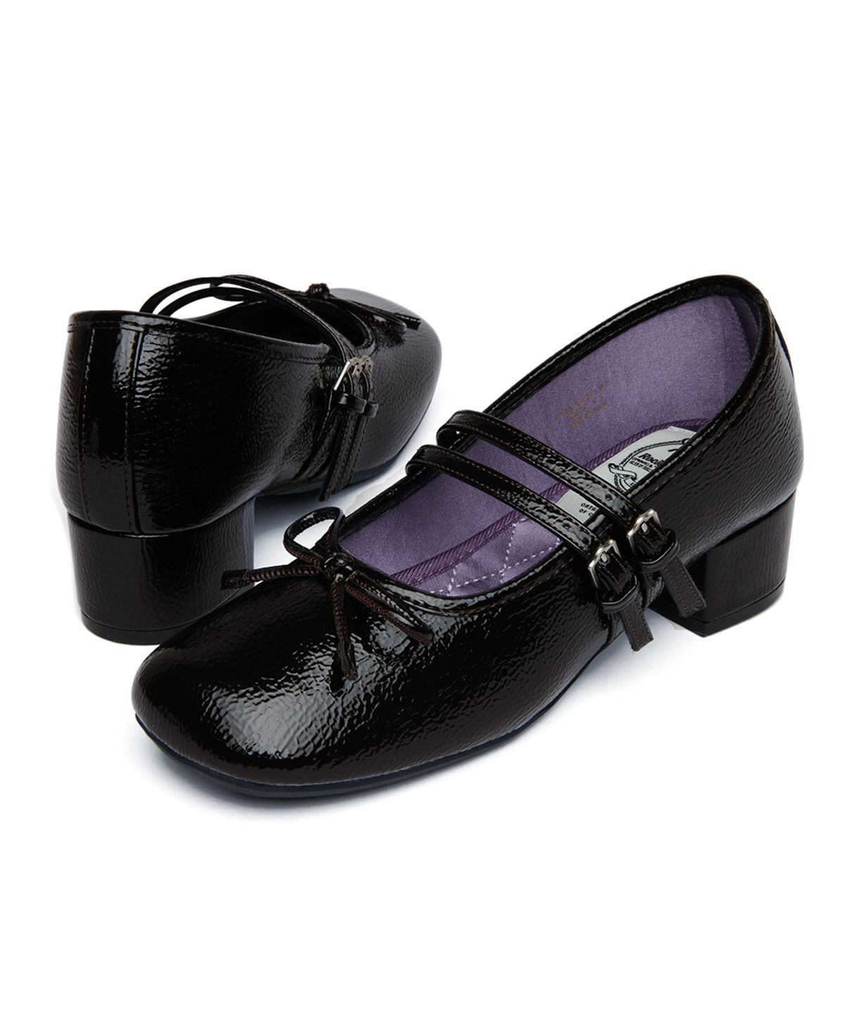 락피쉬웨더웨어(ROCKFISH WEATHERWEAR) SQUARE TOE TWO STRAP MARYJANES(4CM) - 4 colors