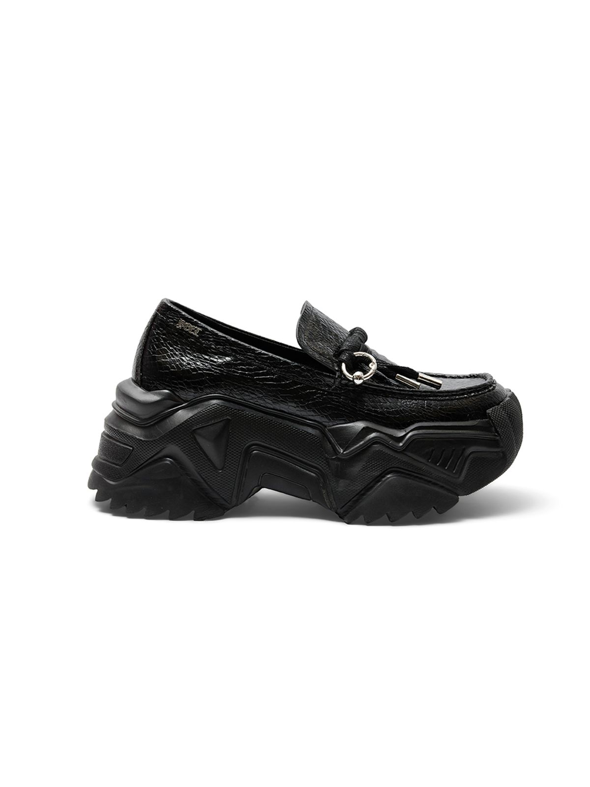 와이이이엘(YEEL) YEEL PLATFORM LOAFER BLACK