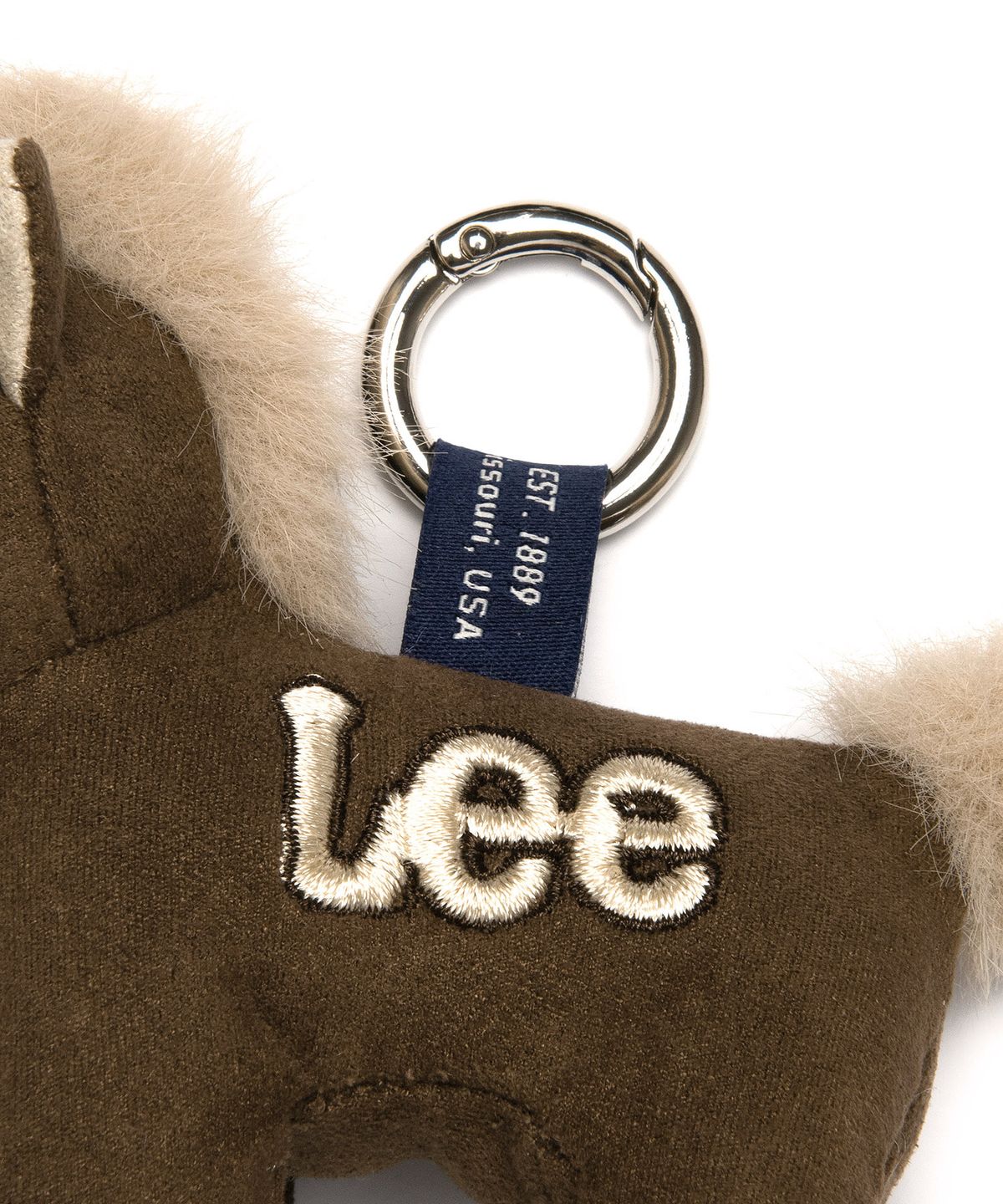 리(LEE) 포니 인형 키링 브라운