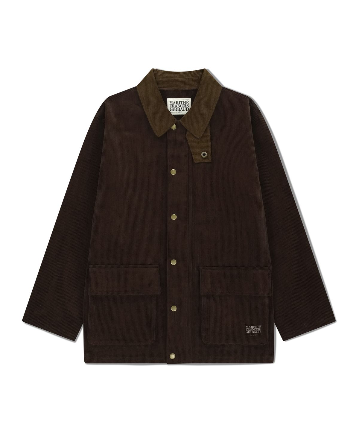 마리떼 프랑소와 저버(MARITHÉ + FRANҪOIS GIRBAUD) CORDUROY HUNTING JACKET brown