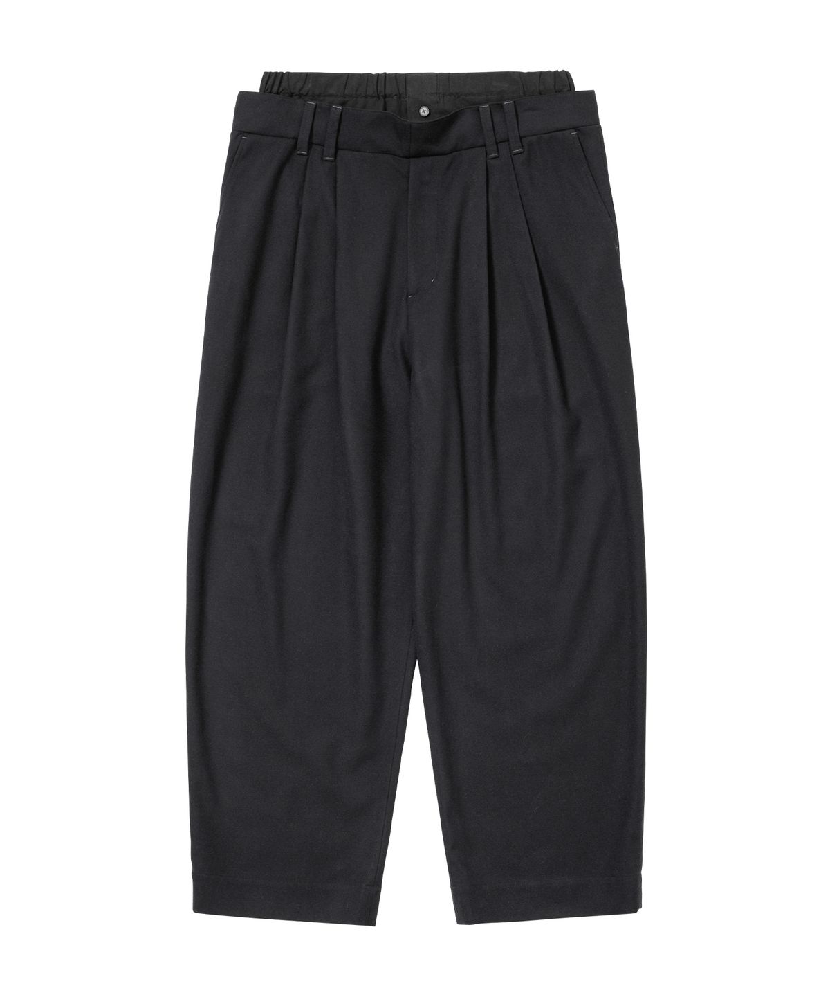 아조바이아조(AJOBYAJO) Double Layered Pants [BLACK]