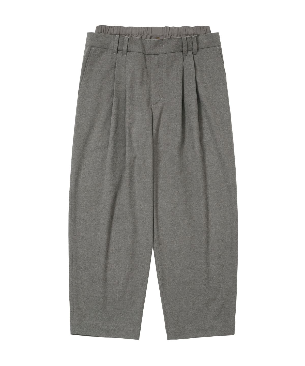 아조바이아조(AJOBYAJO) Double Layered Pants [GREY]