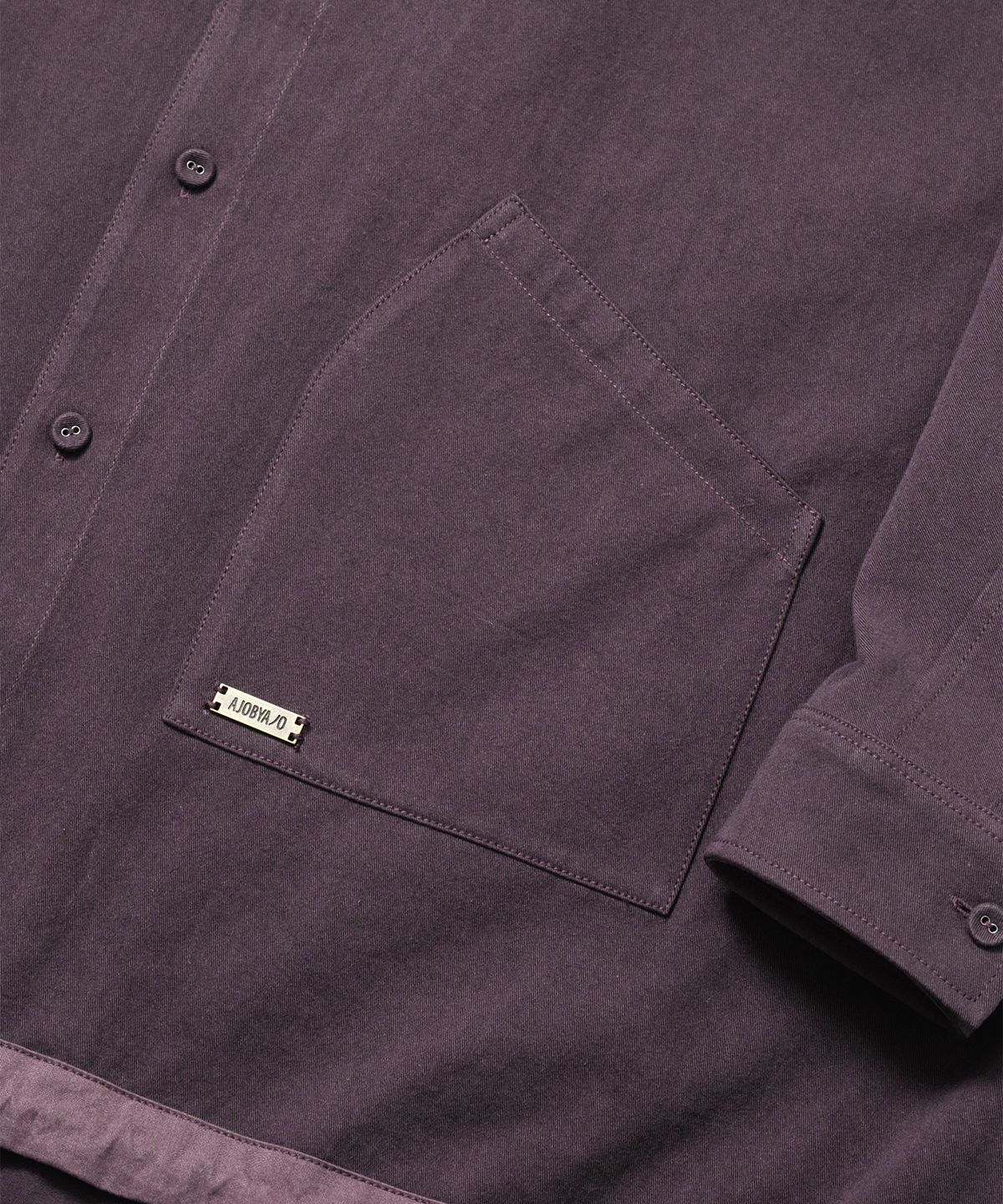 아조바이아조(AJOBYAJO) 3D Raglan String Overshirt [WINE]