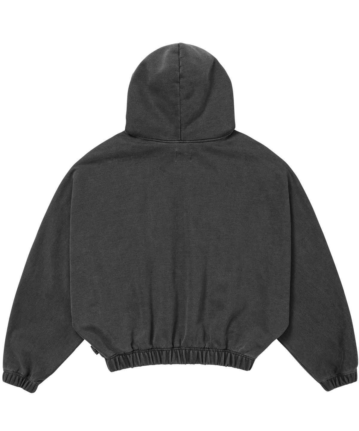 아조바이아조(AJOBYAJO) University Wappen Batwing Hoodie [CHARCOAL]