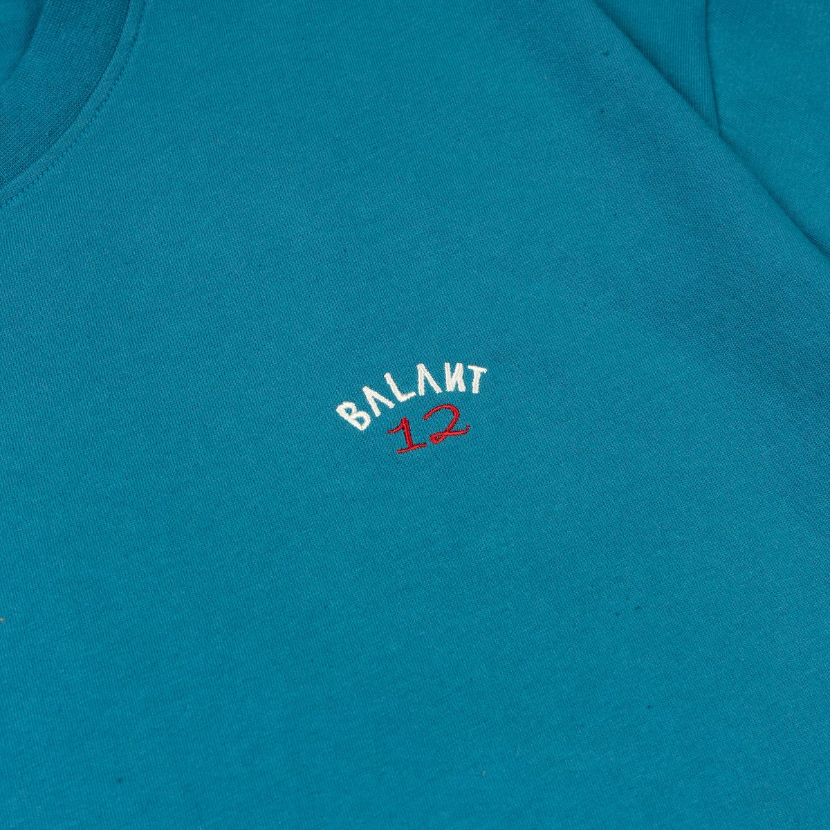 발란트(BALANT) 시그니처 로고 베이직 티셔츠 - 스카이블루