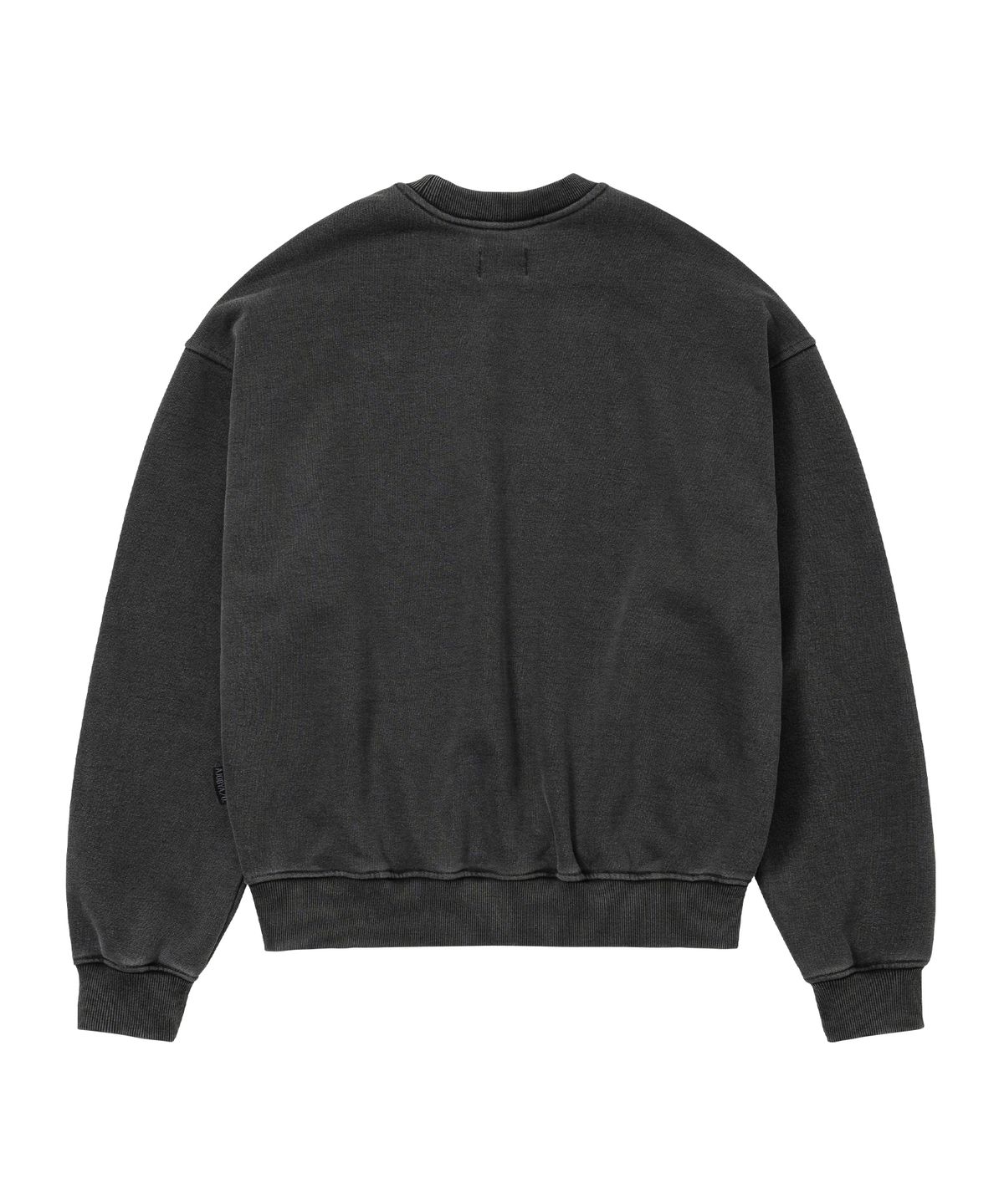 아조바이아조(AJOBYAJO) Blessing Doodle Washed Sweatshirt [CHARCOAL]