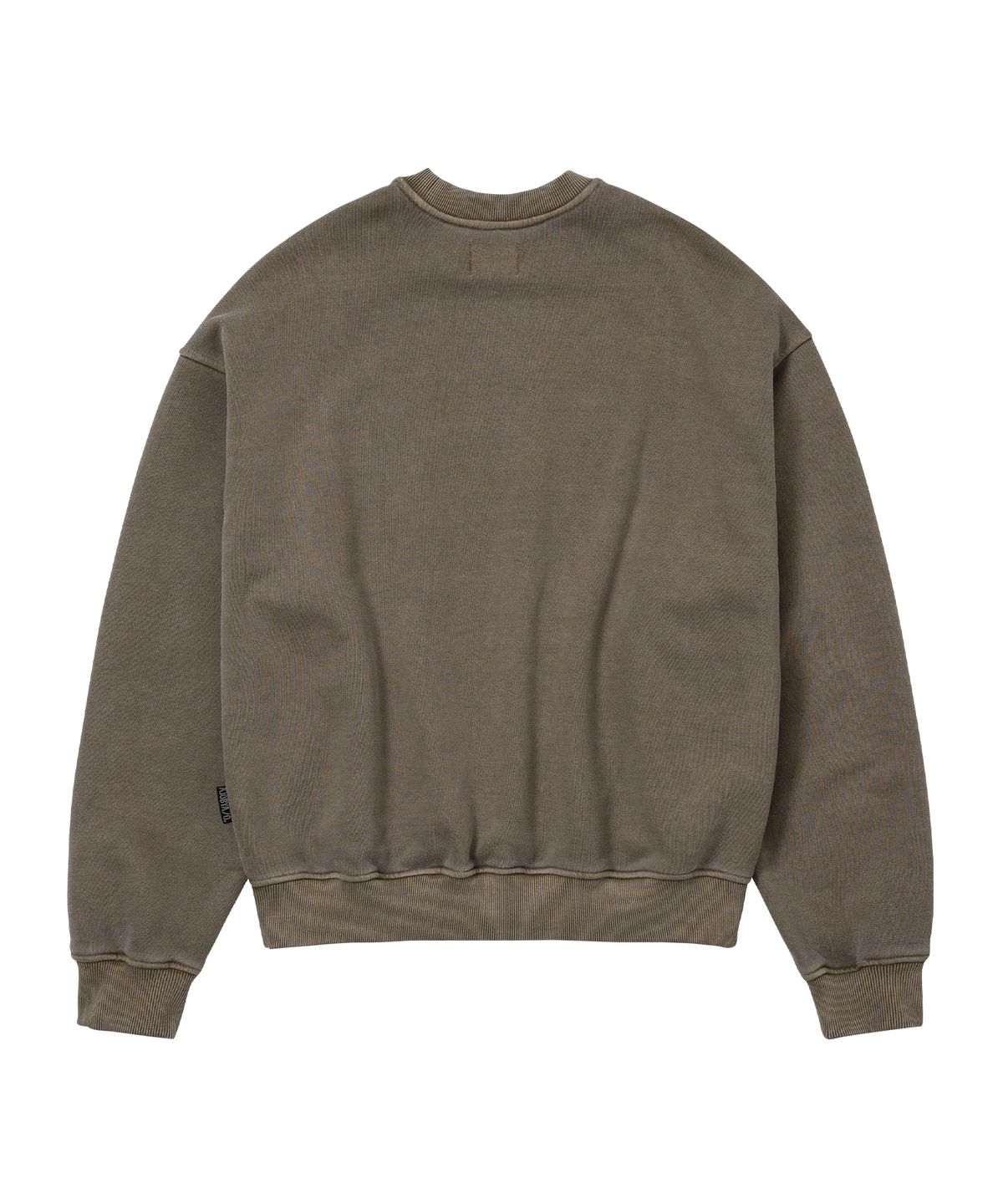 아조바이아조(AJOBYAJO) Blessing Doodle Washed Sweatshirt [BROWN]
