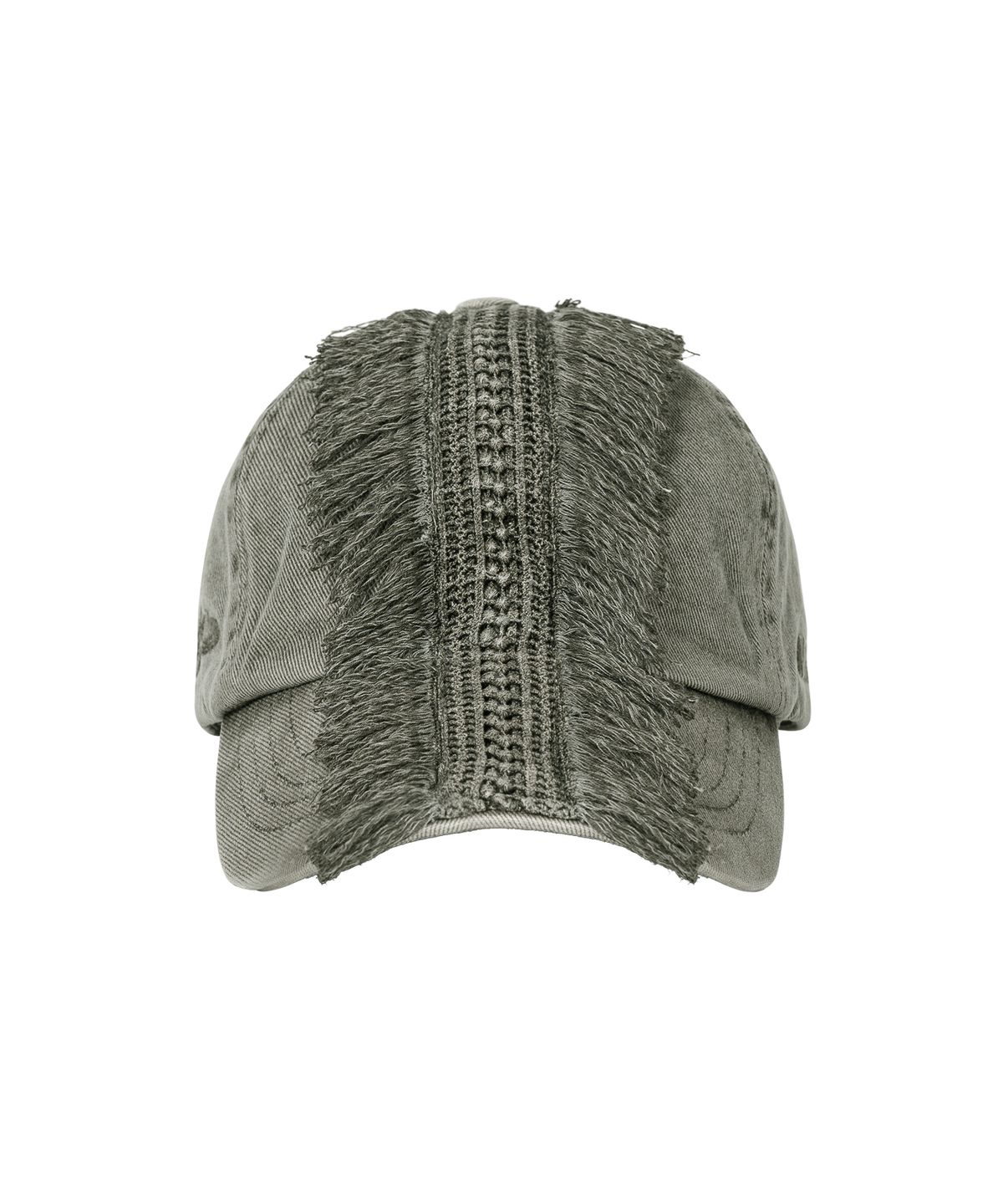 아조바이아조(AJOBYAJO) Lace Trimming Washed Cap [TEA GREEN]