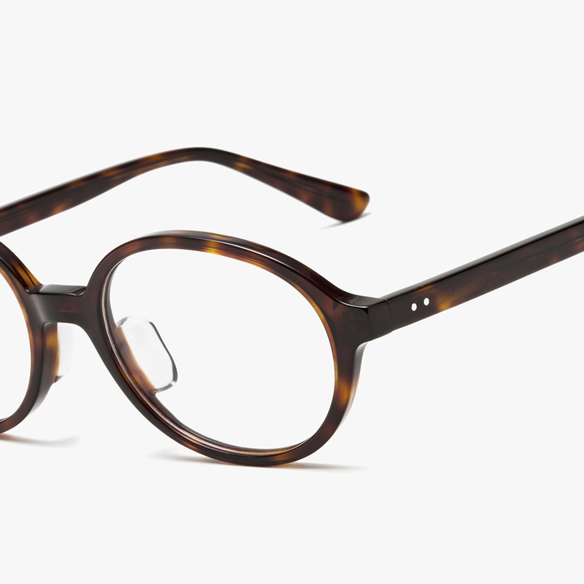 룩옵티컬(LOOKOPTICAL) [DUNN] 오벌 뿔테 안경테(LC5964 440 53)