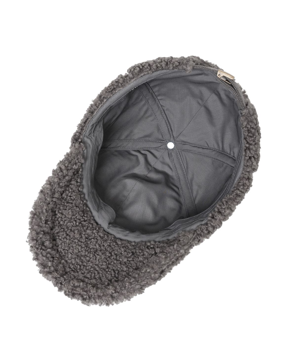 아조바이아조(AJOBYAJO) Arch Logo Fleece Cap [GREY]