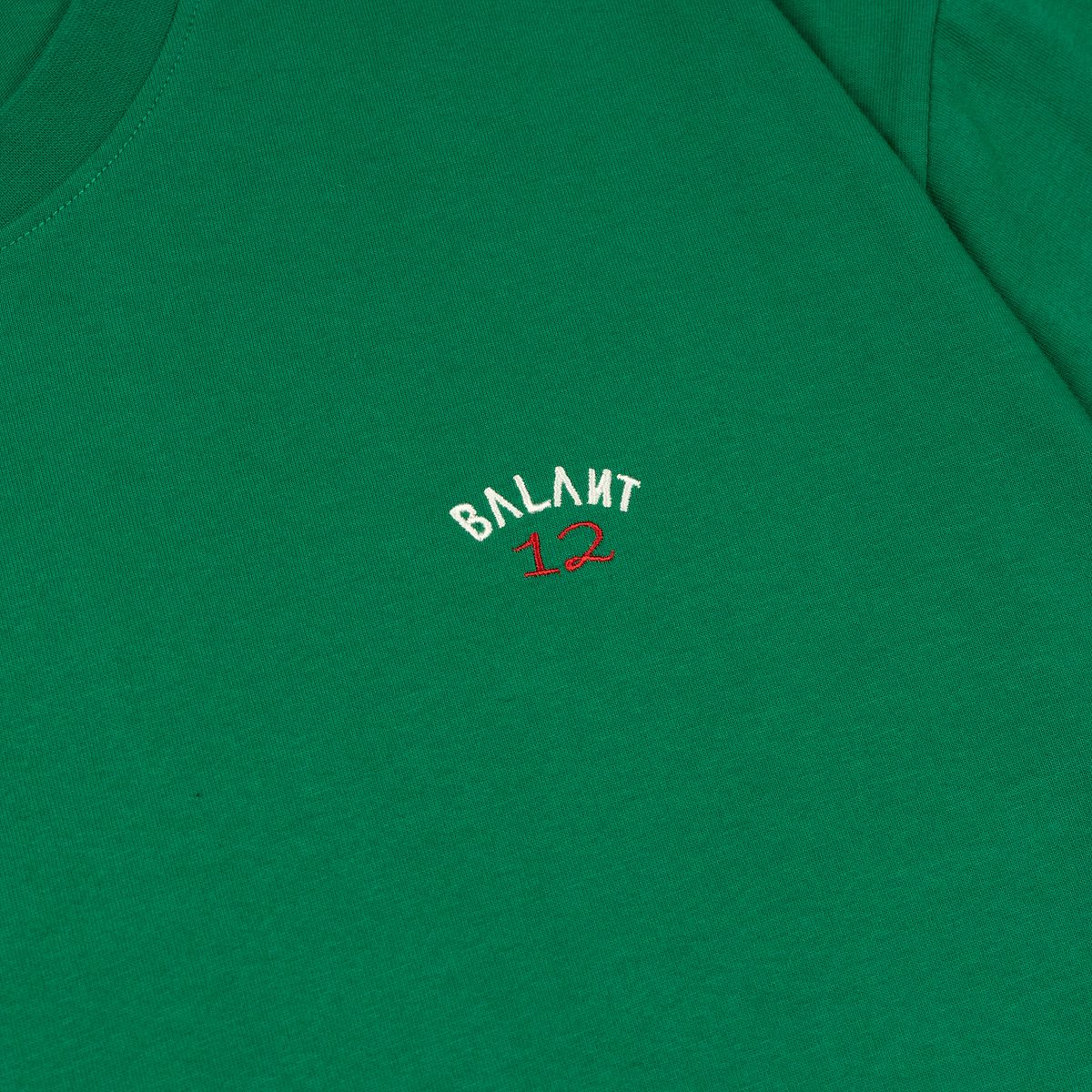 발란트(BALANT) 시그니처 로고 베이직 티셔츠 - 그린