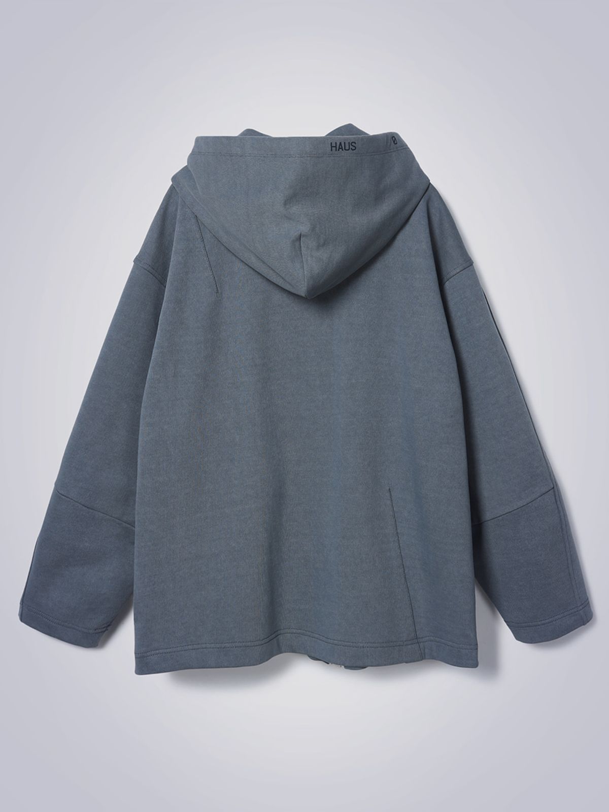 하우스공칠이씨(HAUS072C) MOMO HOOD ZIP UP JACKET DARK BLUE