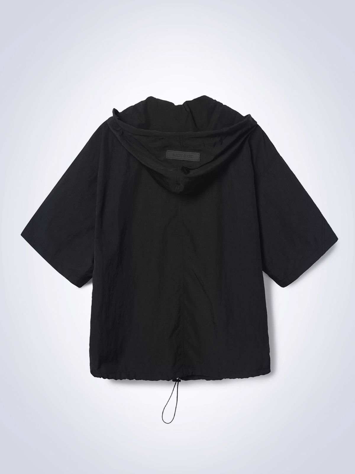 하우스공칠이씨(HAUS072C) TOM HALF ZIP-UP ANORAK BLACK