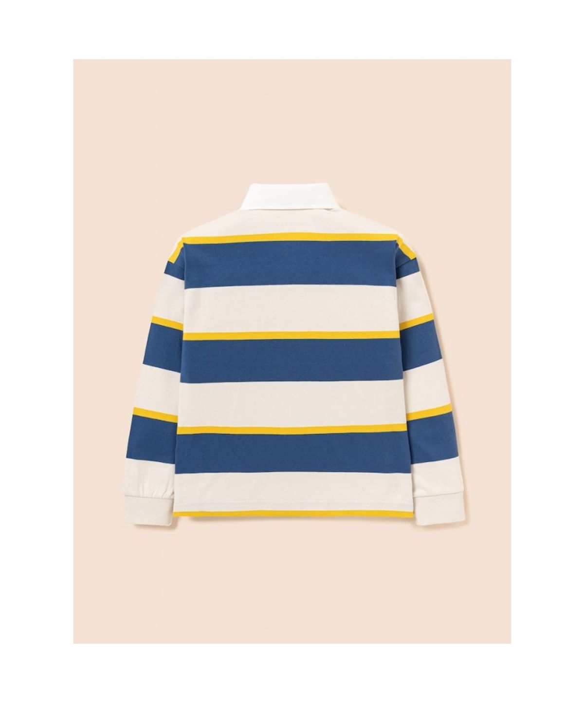 빈폴 키즈(BEANPOLE KIDS) 스트라이프 럭비 긴팔 티셔츠  아이보리 (BI5841U020) (BI5841U020) (BI5841U020)