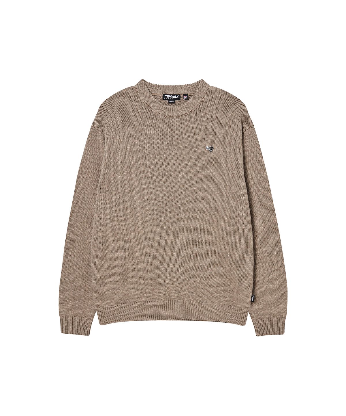 골라(GOLA) ESSENTIAL CREW NECK KNIT [7 COLOR]