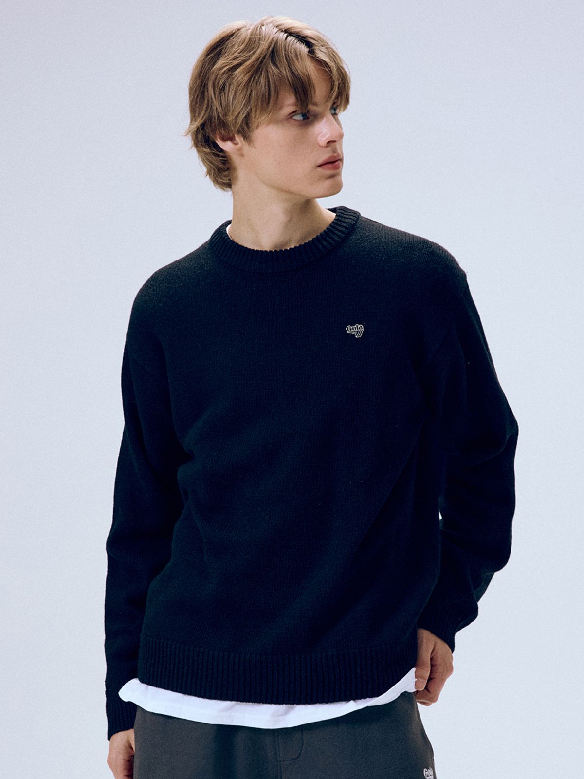 골라(GOLA) ESSENTIAL CREW NECK KNIT [7 COLOR]