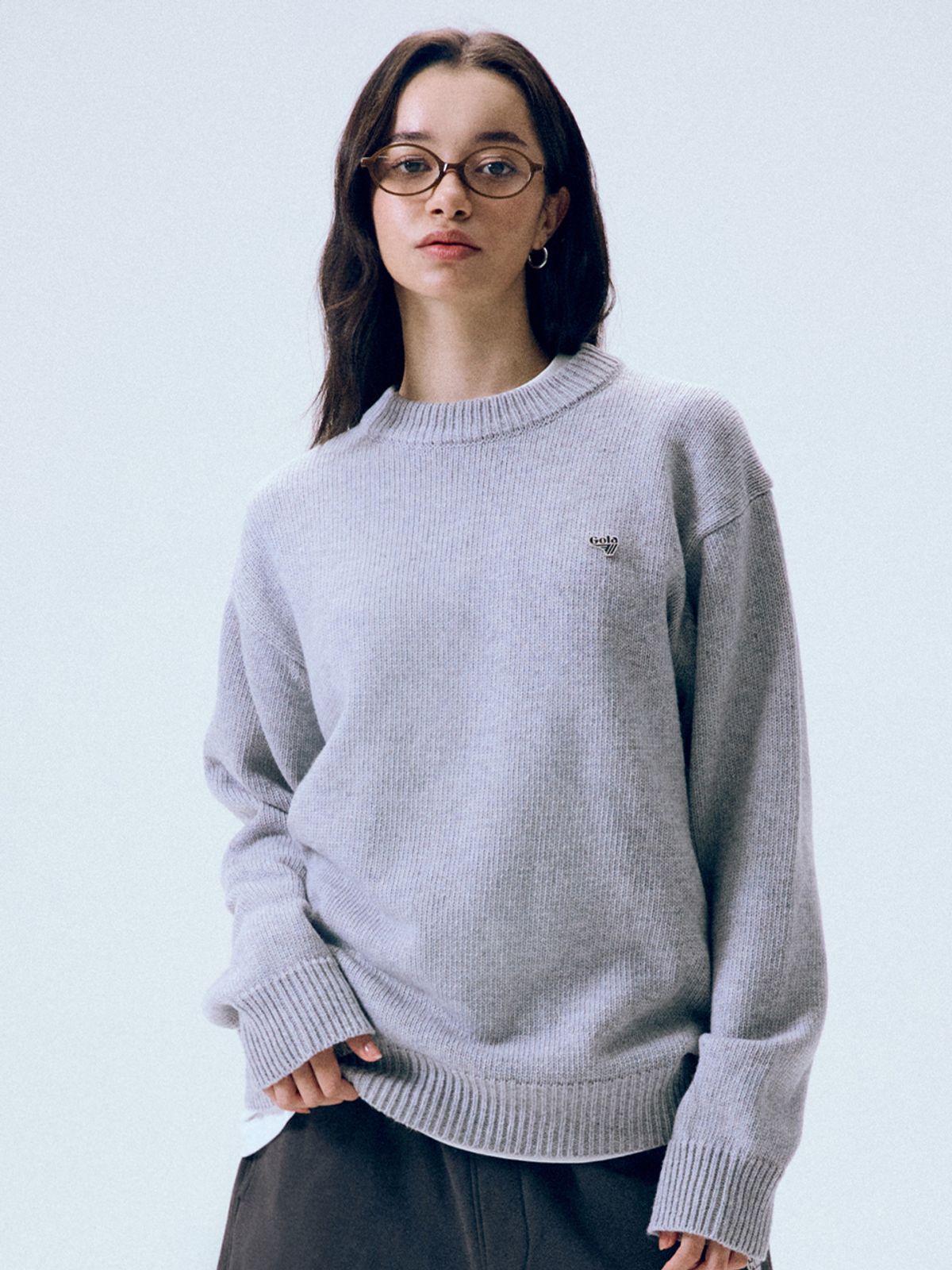 골라(GOLA) ESSENTIAL CREW NECK KNIT [7 COLOR]