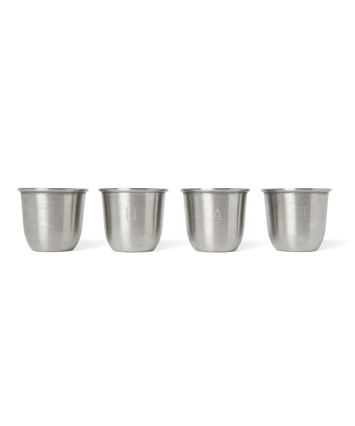디스이즈네버댓(THISISNEVERTHAT) Portable Shot Cup Set Silver