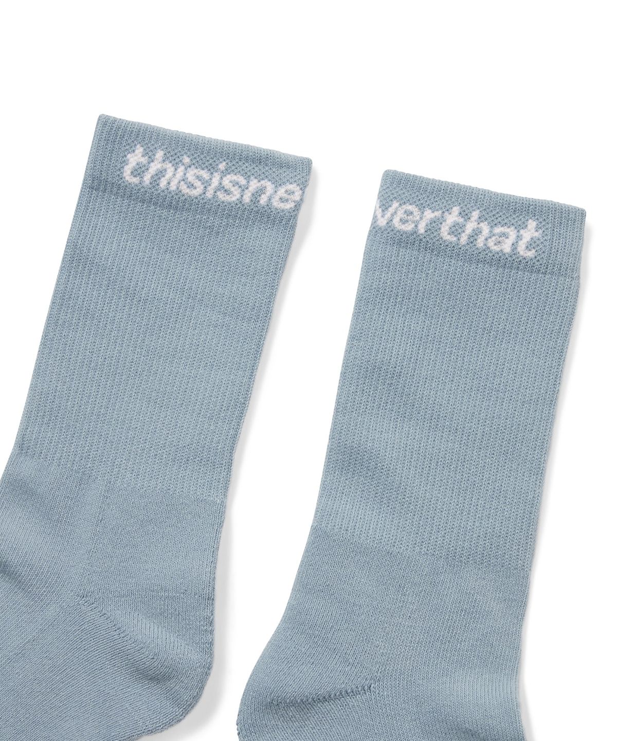 디스이즈네버댓(THISISNEVERTHAT) SP-Logo Socks 3Pack Light Blue