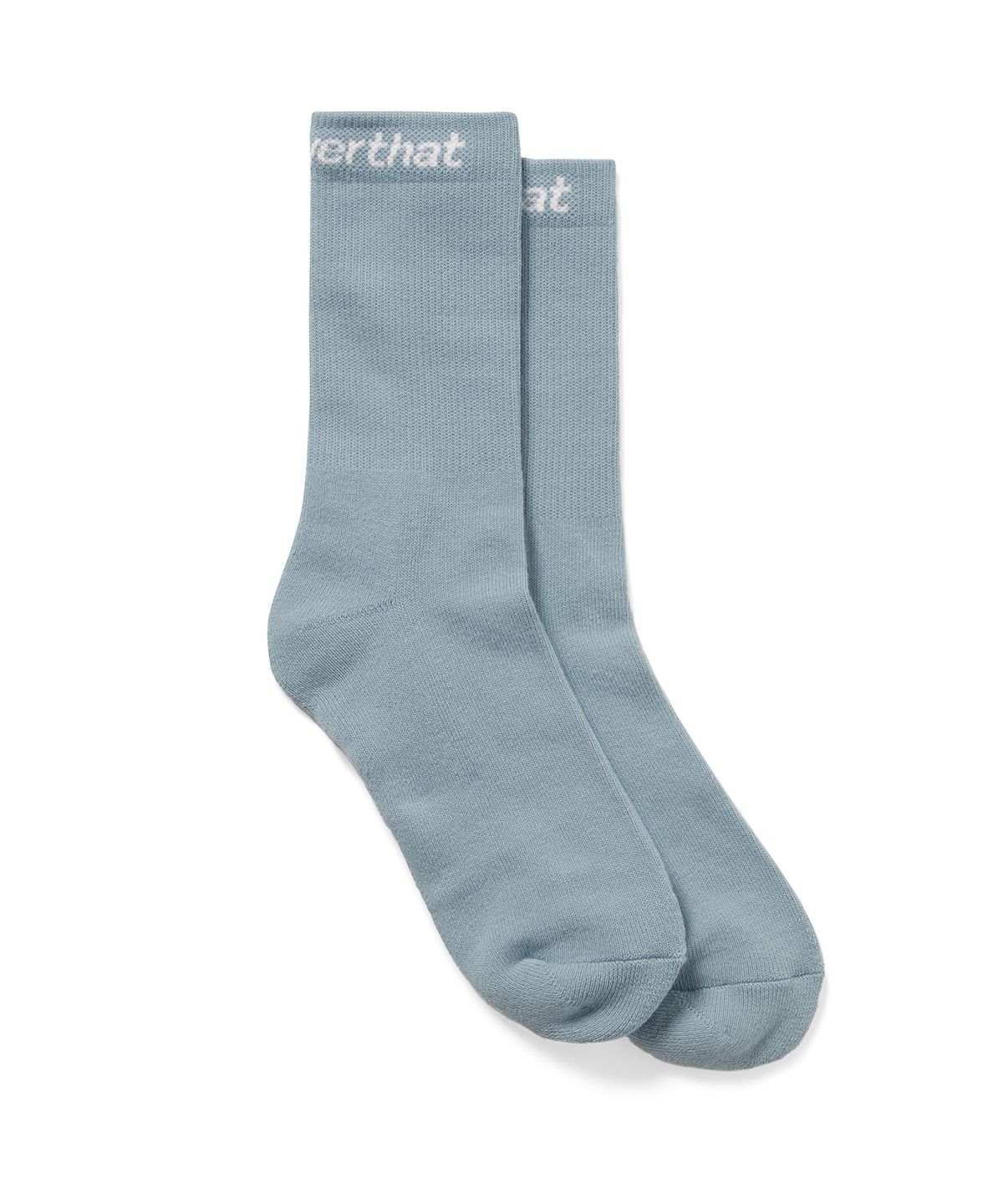 디스이즈네버댓(THISISNEVERTHAT) SP-Logo Socks 3Pack Light Blue