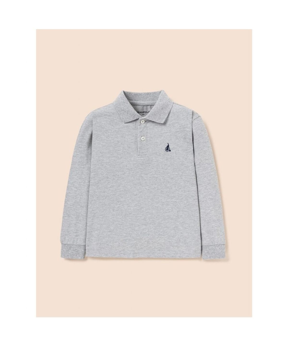 빈폴 키즈(BEANPOLE KIDS) [Essential] 피케 칼라 긴팔 티셔츠  그레이 (BI5841UE33) (BI5841UE33)