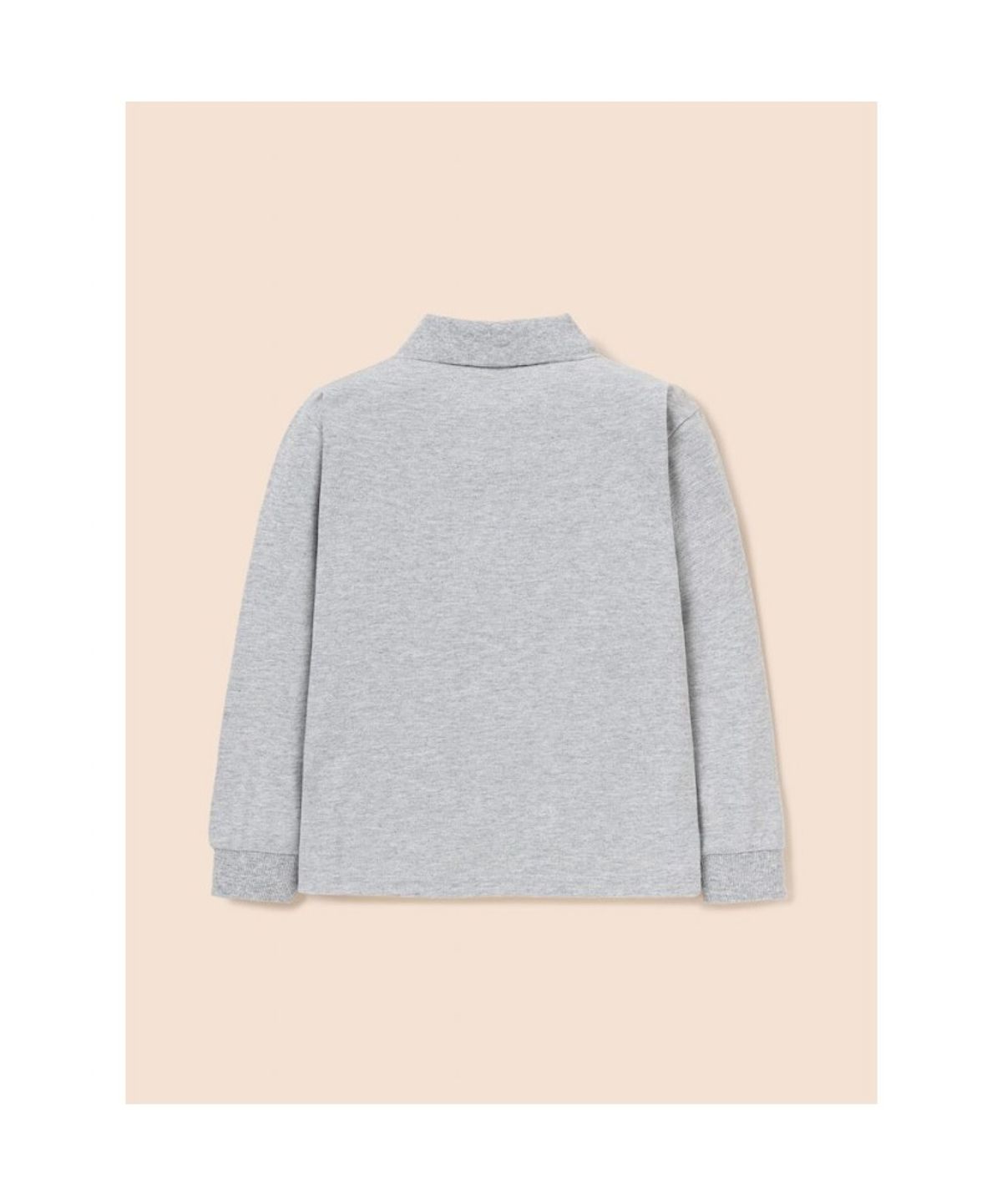 빈폴 키즈(BEANPOLE KIDS) [Essential] 피케 칼라 긴팔 티셔츠  그레이 (BI5841UE33) (BI5841UE33)